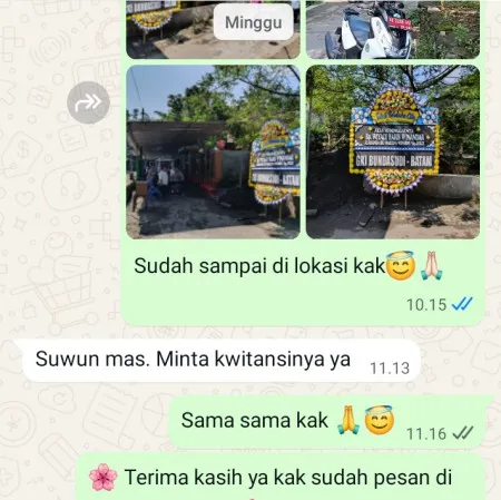 Pengiriman Papan Bunga Duka Sukabungah Sukajadi