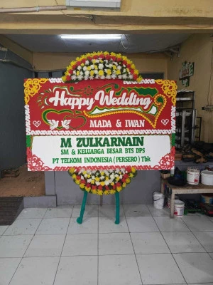 Papan Bunga di Sukabungah Sukajadi